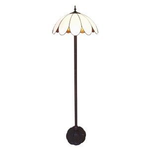 Stojací Tiffany lampa Arjean - Ø 46*166 cm 