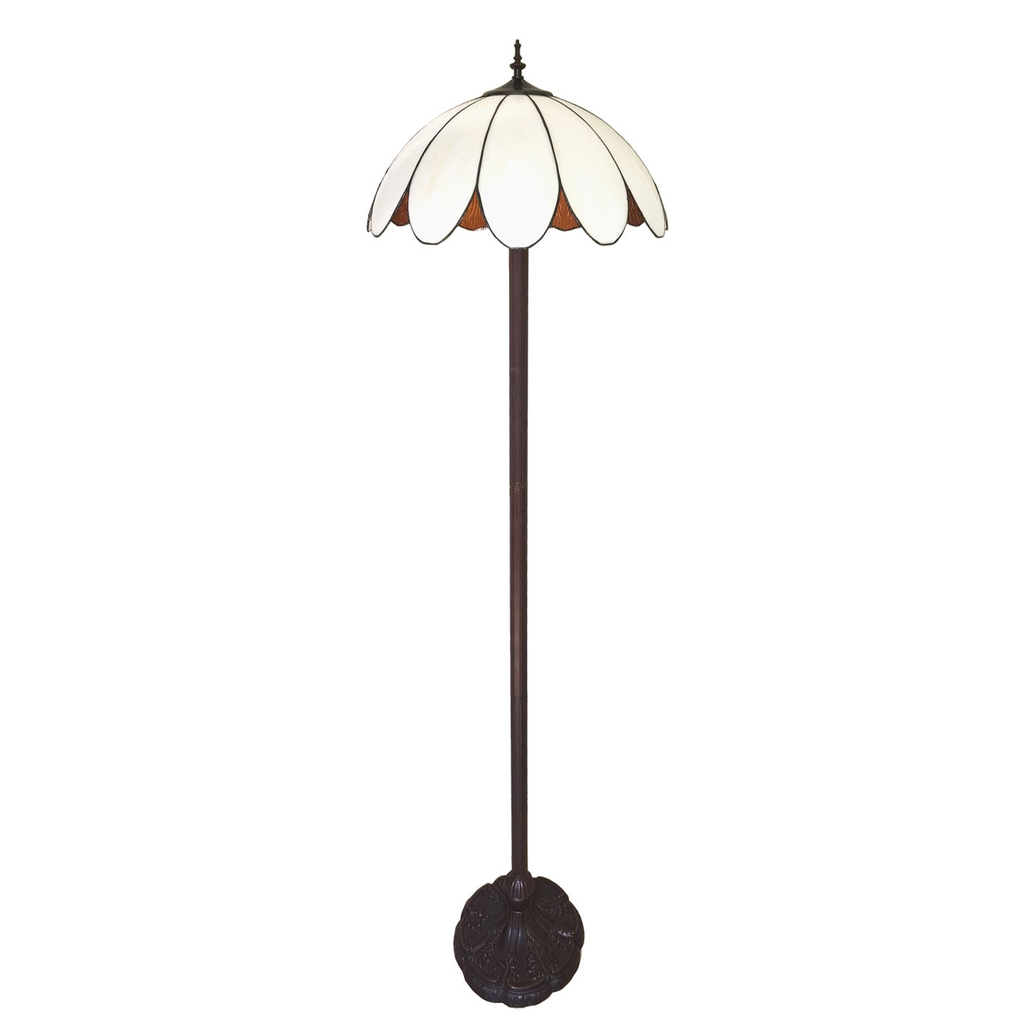 Stojací Tiffany lampa Arjean - Ø 46*166 cm 