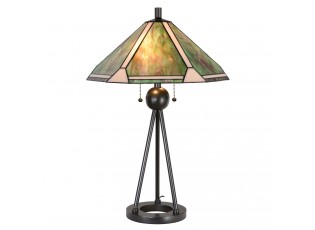 Stolní Tiffany lampa Laverna - Ø 50*73 cm 