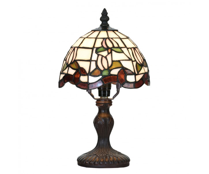 Stolní Tiffany lampa Meryl - Ø 18*32 cm 