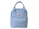 Modrý batoh s květinou - 21*9*23 cm