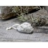 Lávový pemzový kámen Éternel - 4*8cm Materiál: lávový kámen a bavlnaBarva: přírodní