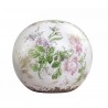 Keramická dekorační koule s růžičkami Toulouse - Ø12 cm
Materiál: keramikaBarva: krémová s patinou