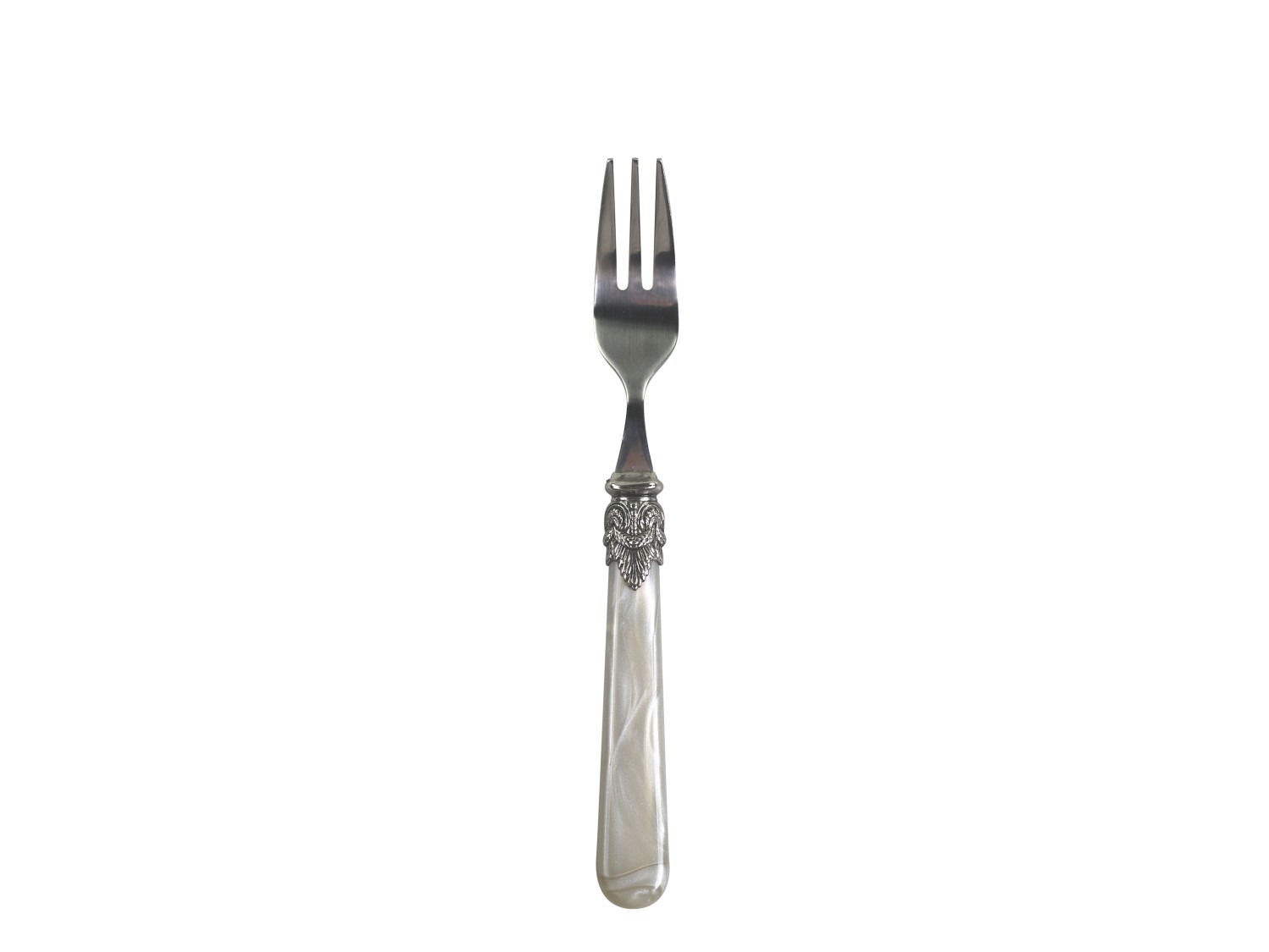 Dezertní vidlička antique champagne Linas - 17cm