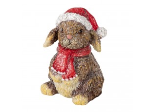 Dekorace vánočního králíka - 10*8*12 cm