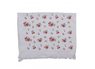 Kuchyňský froté ručník s květy - 40*66 cm