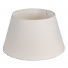 Bílé stínidlo na lampu Bailey - Ø 30*17 cm / E27 Barva: bíláMateriál: textil, kovHmotnost: 0,2 kg