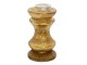 Zlatý keramický svícen s patinou Skuyler - Ø 11*19 cm