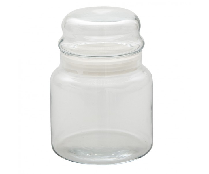 Skleněná dóza s víkem Bette - 10*14 cm / 635 ml