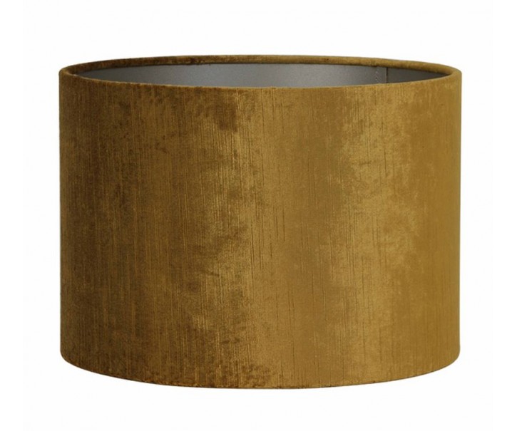 Zlaté sametové stínidlo na lampu Gemstone - Ø 40* 30cm/ E27