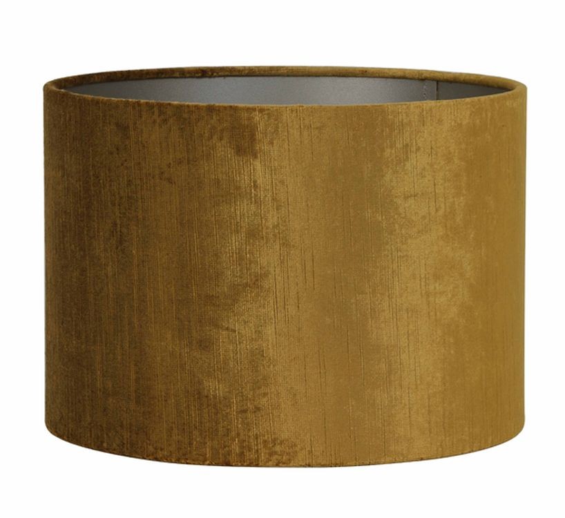 Zlaté sametové stínidlo na lampu Gemstone - Ø 40* 30cm/ E27