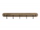 Nástěnný dřevěný věšák s háčky Paarl - 90*8*10cm