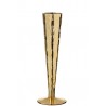 Zlatá sklenička na šampaňské Glass golden - Ø 7*23 cm Materiál : skloBarva : zlatá