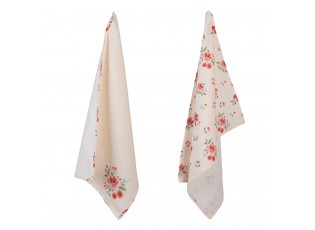 Sada 2 kuchyňských utěrek Little Rose Collection  - 50*70 cm
