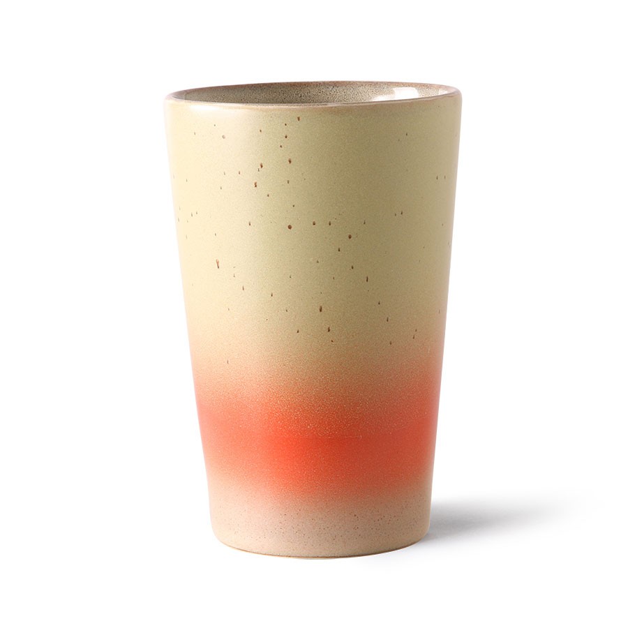 Barevný retro hrnek na čaj 70s Venus - Ø 9*13cm / 475ml 