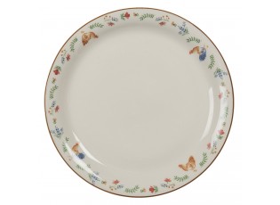 Porcelánový dezertní talířek Chicken and Rooster- Ø 20 cm