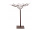 Kovový hnědý dekorativní strom na podstavci - 70,5*65*76 cm