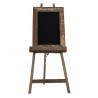 Dřevěná dekorační retro tabule - 38*25*68 cm Barva: hnědá, černáMateriál: dřevoHmotnost: 0,5 kg