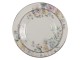 Porcelánový jídelní talířek s květinami Flowers - Ø 26*2 cm