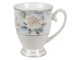 Porcelánový hrneček s květinami Flowers - 11*8*10 cm / 300 ml