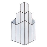 Nástěnná lampa Tiffany - 36*4*21 cm
