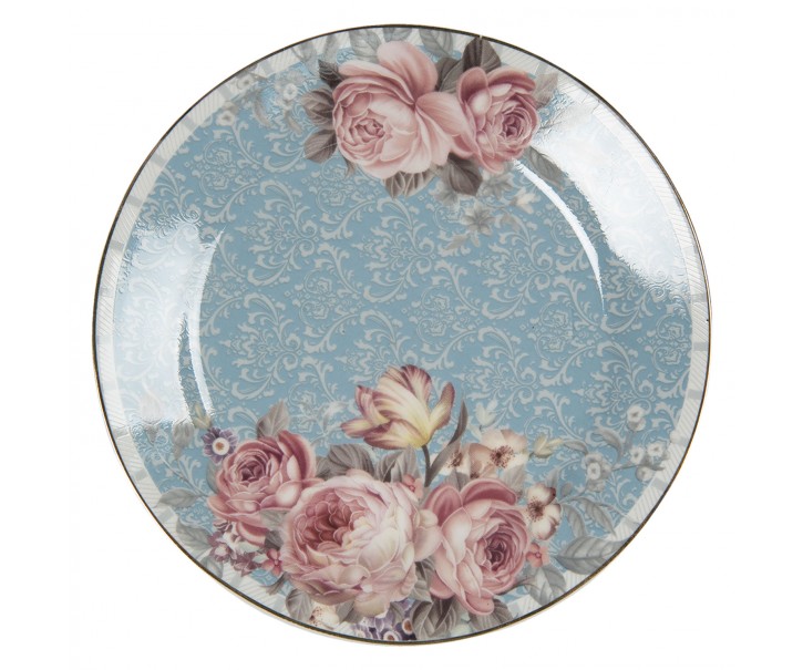 Porcelánový dezertní talířek Peony Rosé - Ø 18*2 cm