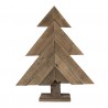 Dřevěný antik dekorační vánoční stromek - 48*10*56 cm Barva: hnědá antikMateriál: dřevoHmotnost: 1,015 kg