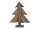Dřevěný antik dekorační vánoční stromek - 48*10*56 cm