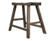Hnědá antik dřevěná stolička - 56*37*50 cm