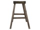 Hnědá antik dřevěná stolička - 56*37*50 cm