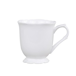Porcelánový hrnek s krajkou Provence lace - 10cm / 0.3L