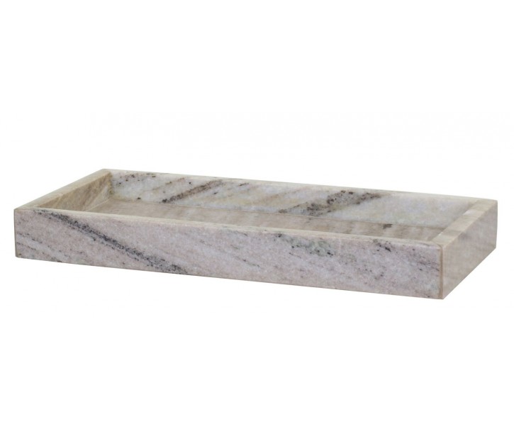 Latté mramorový podnos Morlaix marble - 30*14*4cm 