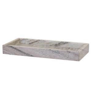 Latté mramorový podnos Morlaix marble - 30*14*4cm 