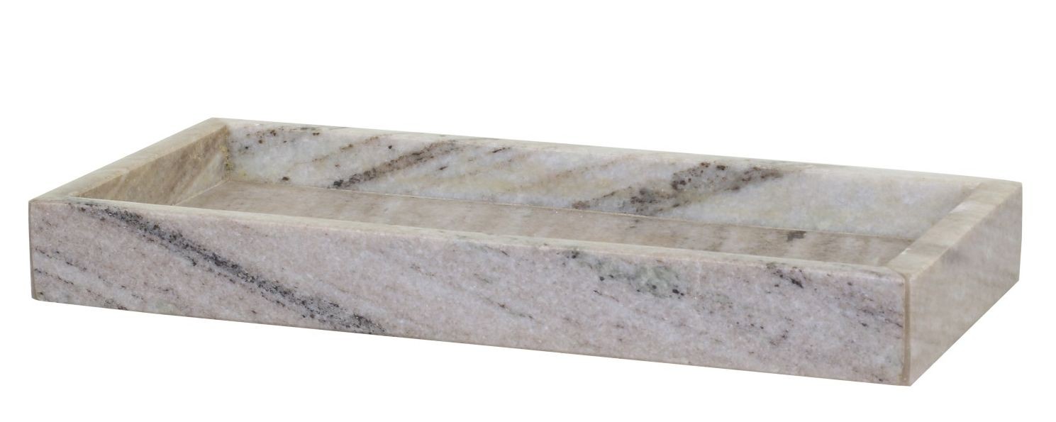 Latté mramorový podnos Morlaix marble - 30*14*4cm   Chic Antique