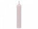 Růžová úzká krátká svíčka Short rose - Ø 2 *11cm