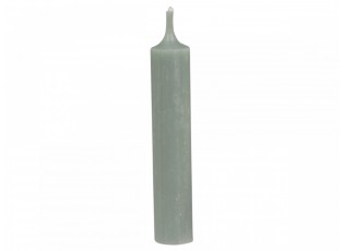 Zelená úzká krátká svíčka Short verte - Ø 2 *11cm / 4.5h