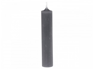 Granitová úzká krátká svíčka Short coal - Ø 2 *11cm / 4.5h