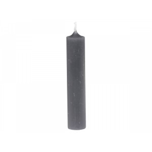 Granitová úzká krátká svíčka Short coal - Ø 2 *11cm / 4.5h