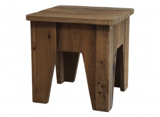 Dřevěná dekorační retro stolička Malvien - 28*28*28cm