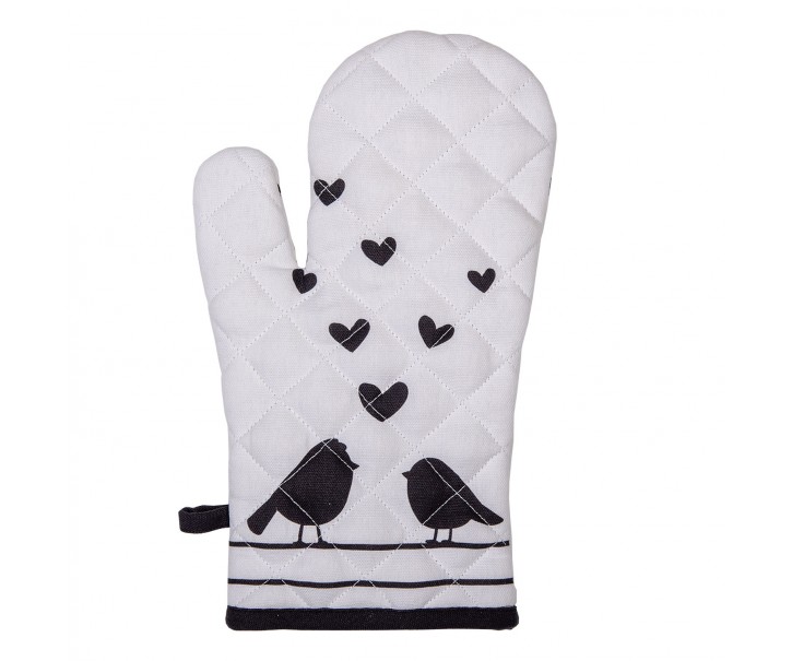 Chňapka - rukavice s ptáčky Love Birds - 18*30 cm