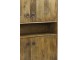 Dřevěná vysoká komoda Espita s dvířky - 104*40*158cm