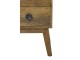 Dřevěná nízká komoda Espita se šuplíky - 40*40*80cm