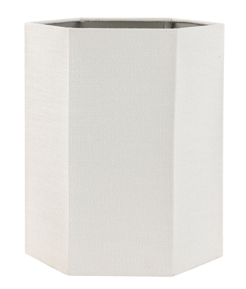 Krémové hexagonální stínidlo na lampu Savernu - 35*35*42cm/ E27