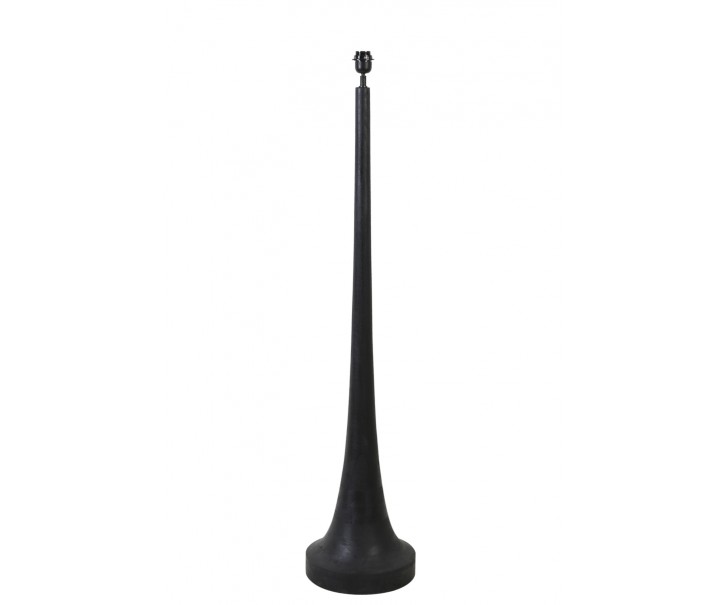 Dřevěná základna ke stojací lampě Jovany black -Ø50*155cm / E27