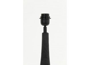 Dřevěná základna ke stolní lampě Jovany black -Ø15*35cm / E27