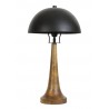 Dřevěná stolní lampa Jovany oil - Ø30*60cm / E27 Barva: hnědá, černá matMateriál: dřevo s olejovou úpravou, kovHmotnost: 2 kg Údržba: Otřete vlhkým hadříkem