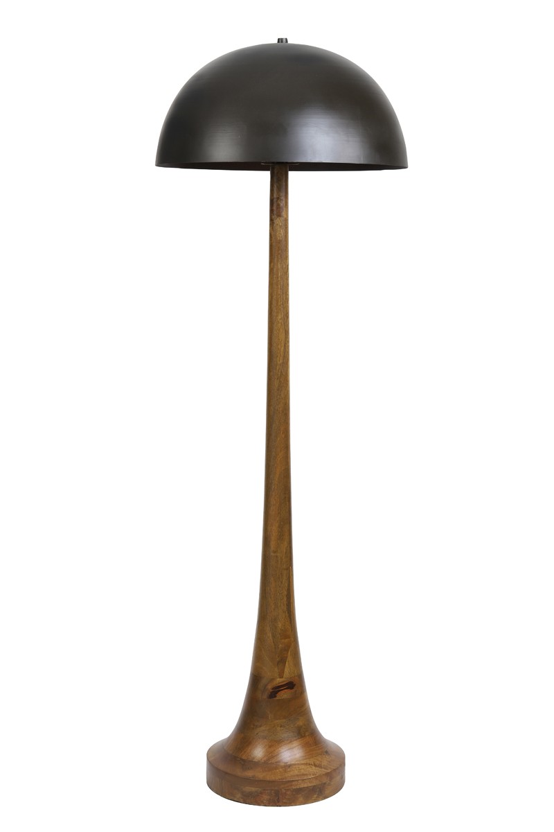 Dřevěná stojací lampa Jovany oil - Ø50*155cm / E27