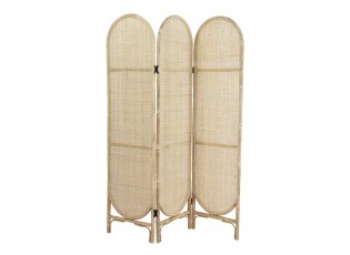 Přírodní bambusový paravan Herwin natural - 150*180 cm