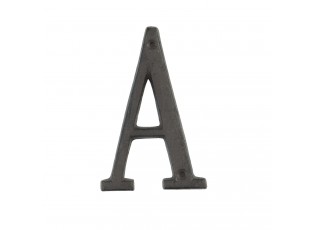 Nástěnné kovové písmeno A - 13 cm