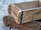 Dřevěná přírodní retro bedýnka Brick old - 30*15*10 cm